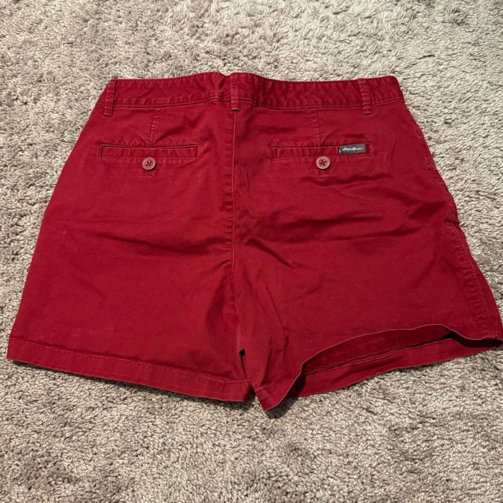 Eddie Bauer Legend Wash Stretch Slightly Curvy Shorts Size 10 - Picture 3 of 3